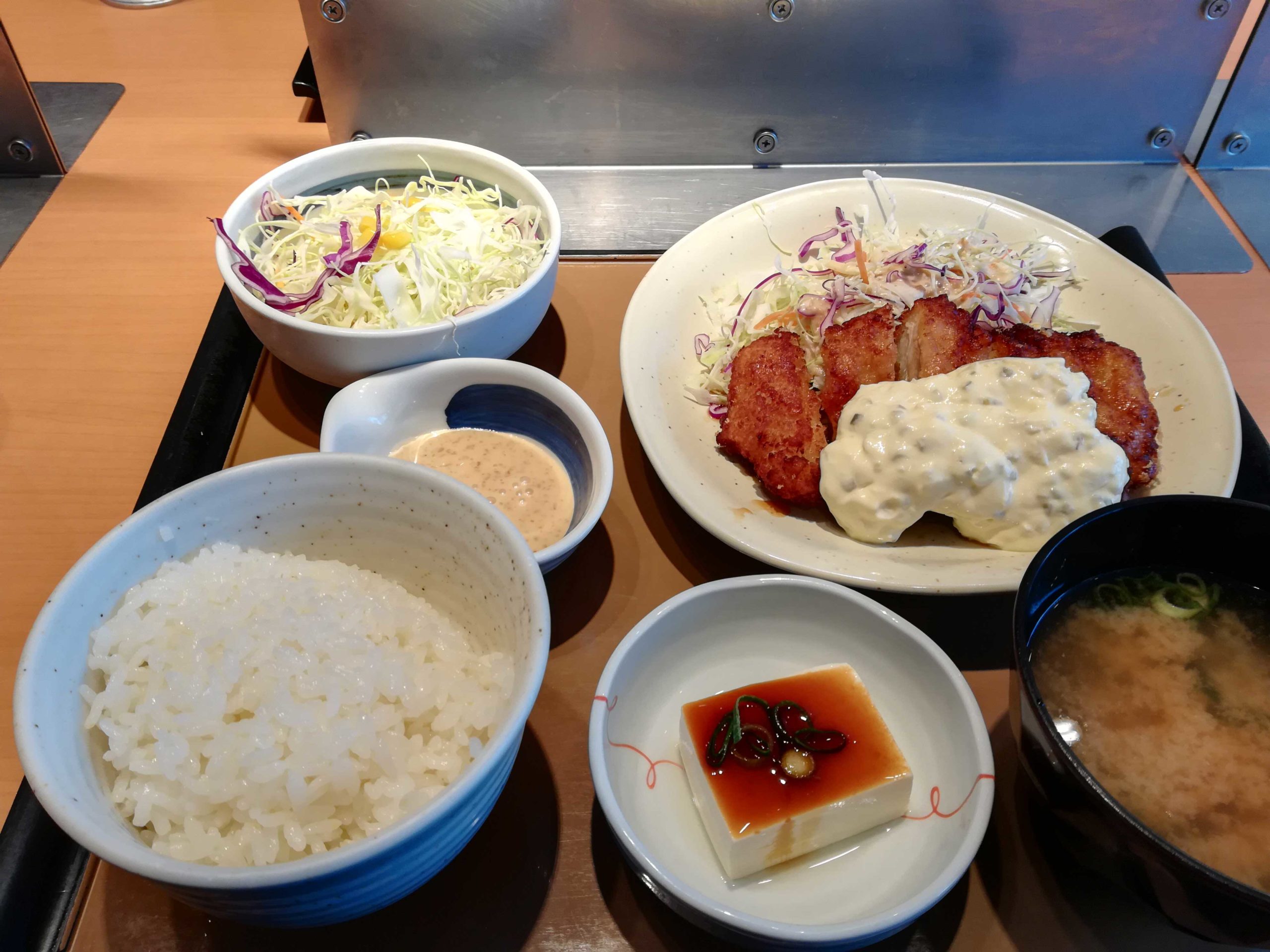 やよい軒のチキン南蛮定食